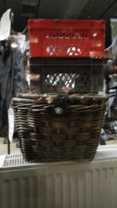 rattan bicycle basket