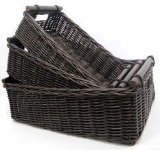 rattan tray baskets